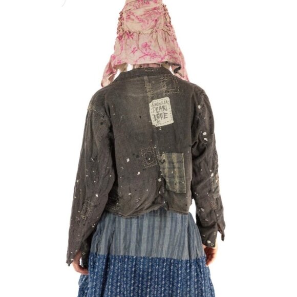 Magnolia Pearl Pink and Black Blazer - Picture 5 of 16